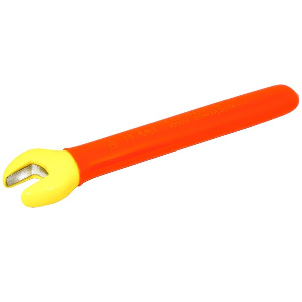 Gray Tools 1000V Insulated Open End Wrench, 14mm, 1000V Insulated MEBO14-I - main